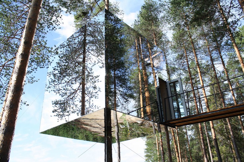 Hotel en el árbol en Laponia