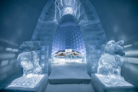 Avaliação do Icehotel na Suécia