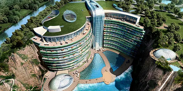 Hotel Subterrâneo Luxo